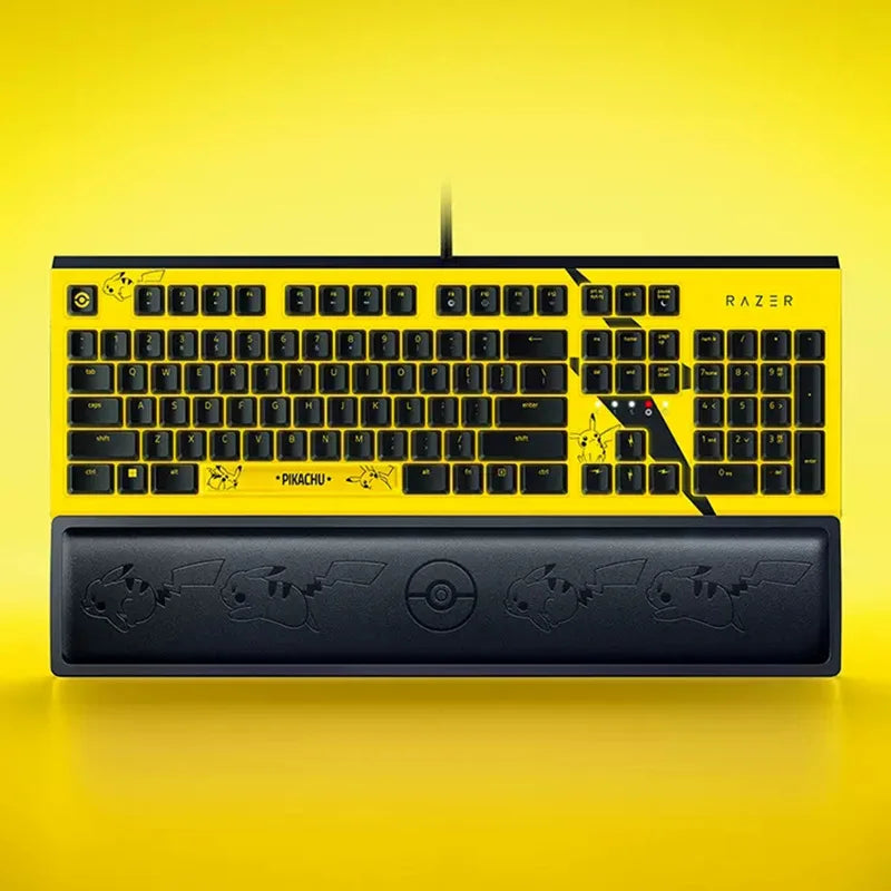 Razer Pokemon Pikachu Limited Edition 104 Key Wired Computer Gaming  Mechanical Keyboard (Green Switch)