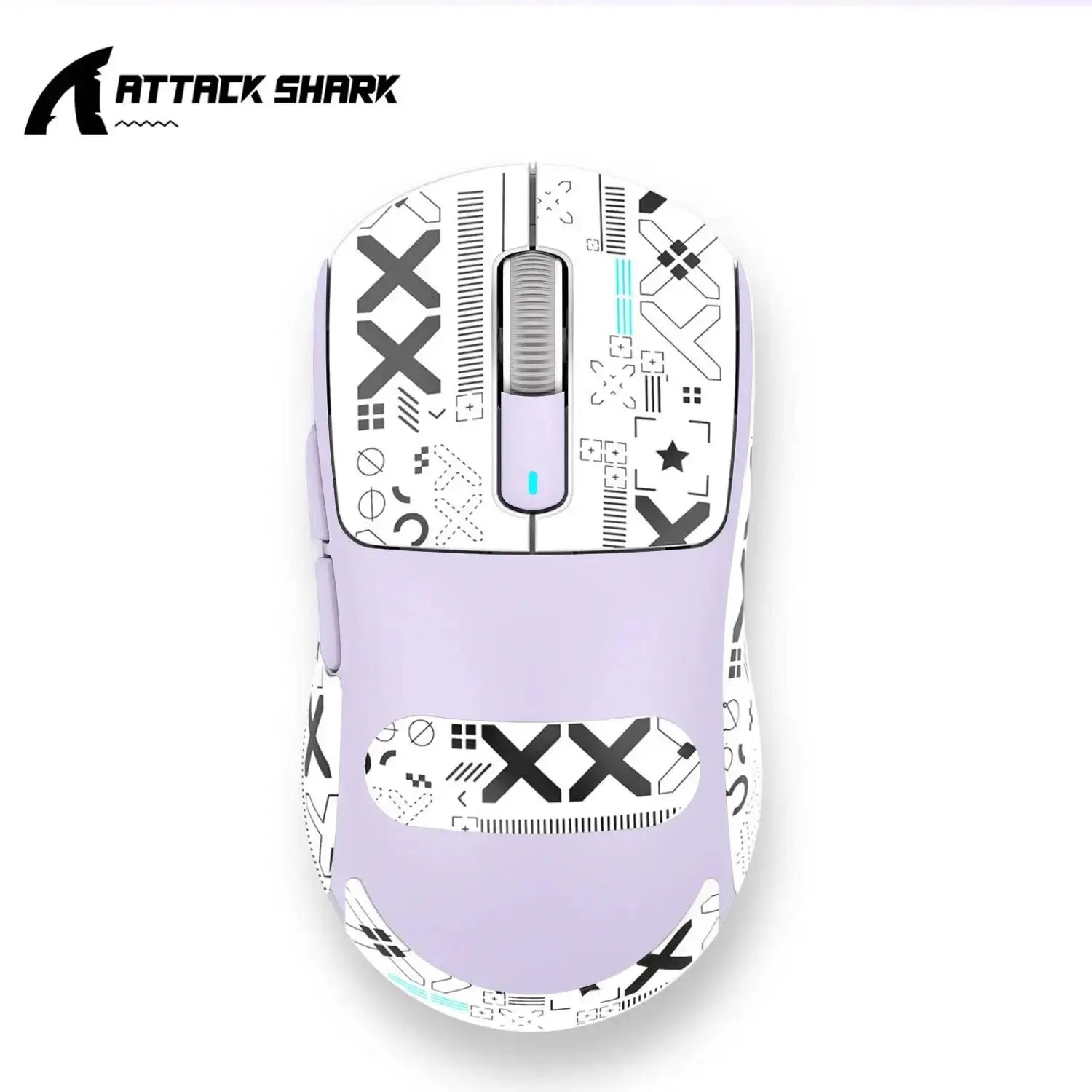 Attack Shark X3pro X3 Wireless Mouse, Macro Gaming Mouse,Lightweight Mouse,PixArt PAW3395 650IPS 26000dpi,Mouse for pad/pc/mac