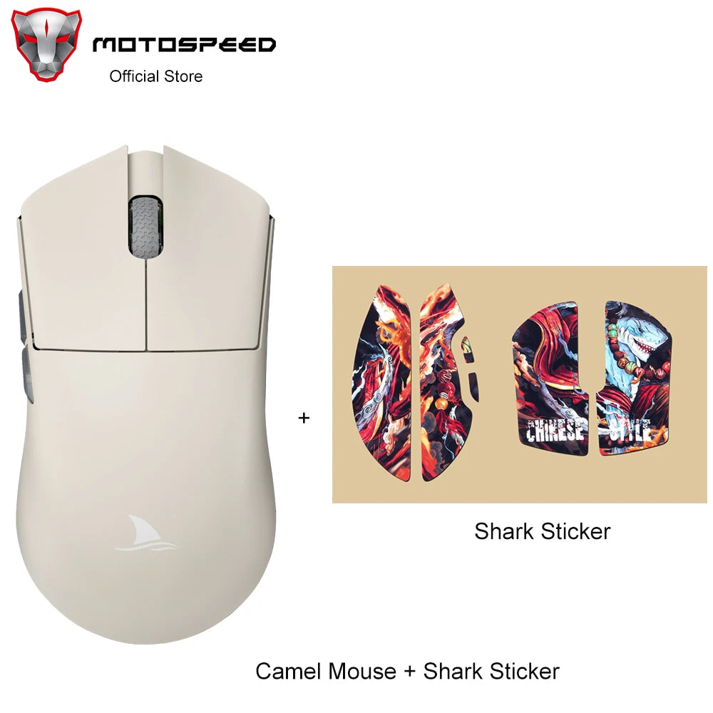 Motospeed Darmoshark M3 Bluetooth Wireless Gaming Mouse 26000DPI PAM3395 Optical Sensor Computer Office Mouse TTC For Laptop PC