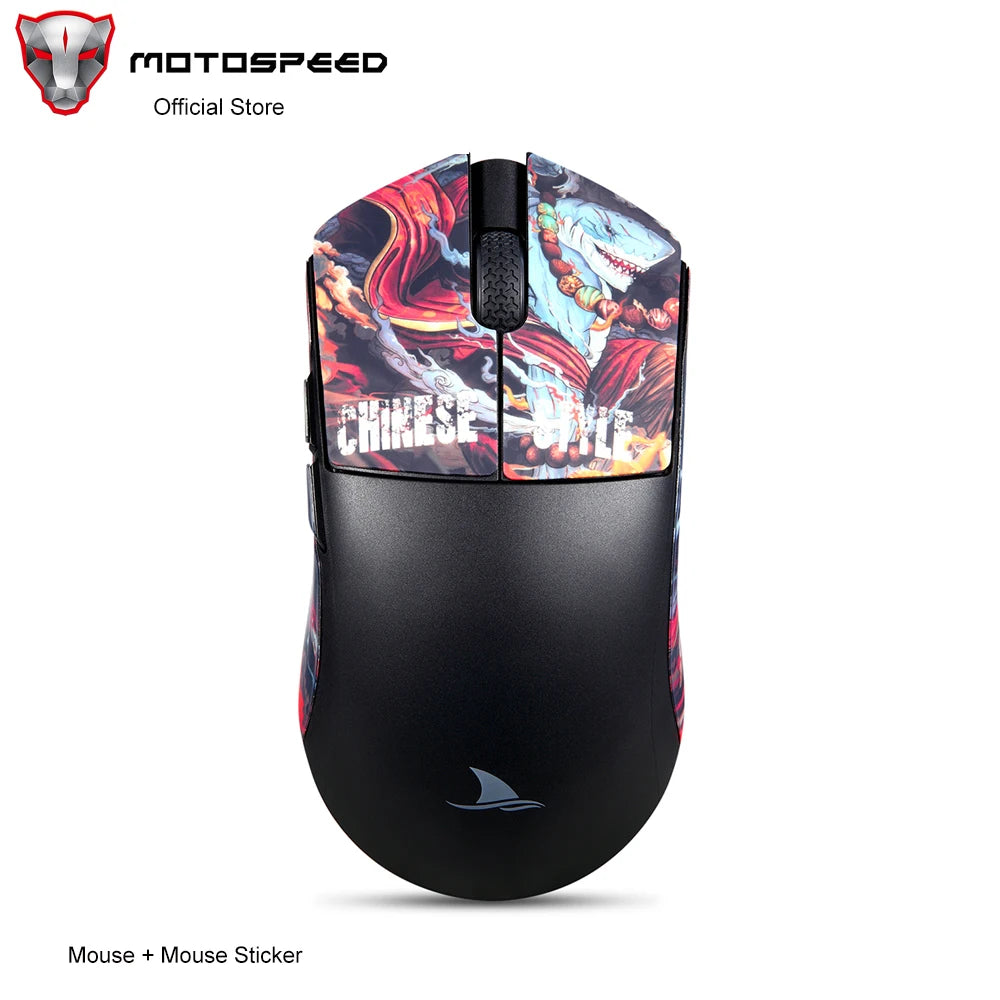 Motospeed Darmoshark M3 Bluetooth Wireless Gaming Mouse 26000DPI PAM3395 Optical Sensor Computer Office Mouse TTC For Laptop PC