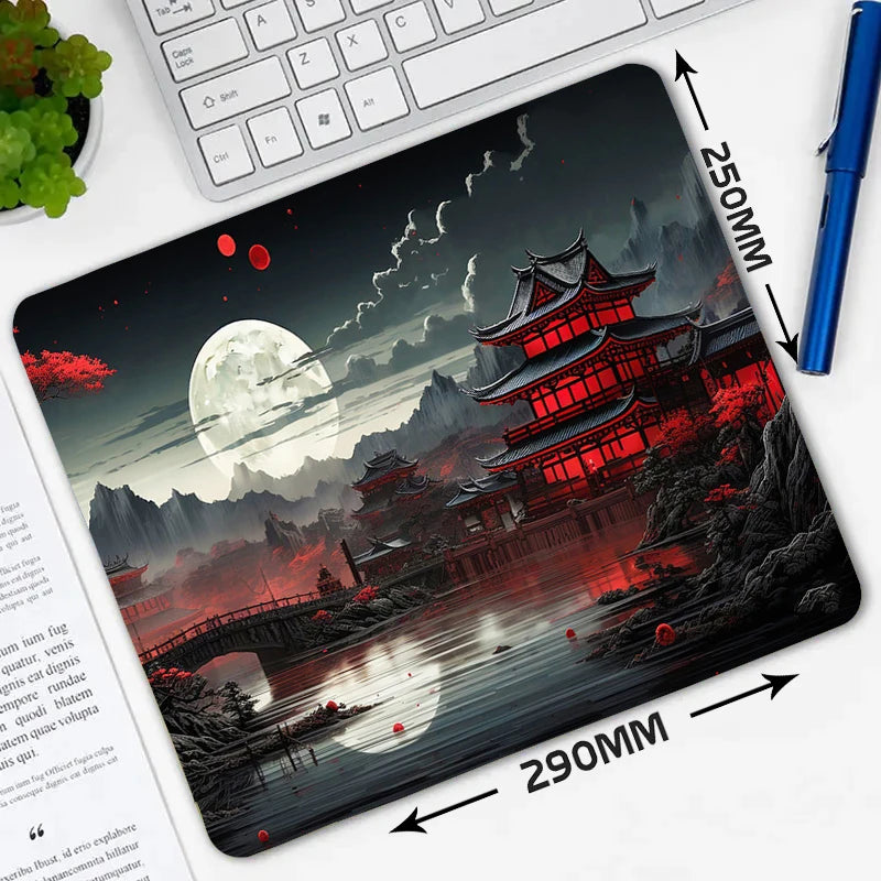 Starry Sky Moon Mouse Pad Large Computer Office Game Table Mats XXL Rubber Anti-slip Gaming Keyboard Mousepads Long Desk Pads