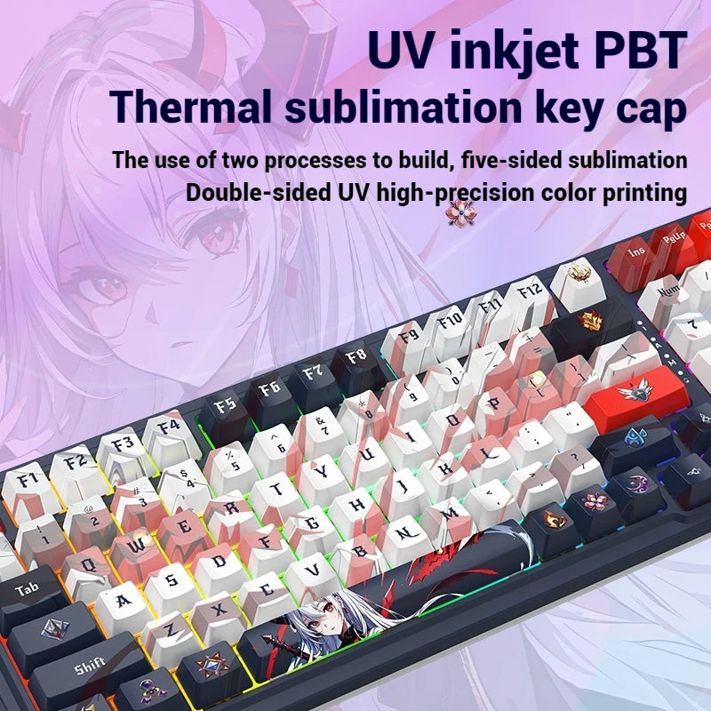 Redragon KS99 tri-mode RGB customized mechanical keyboard full key hot swappable gasket structure long battery life game office