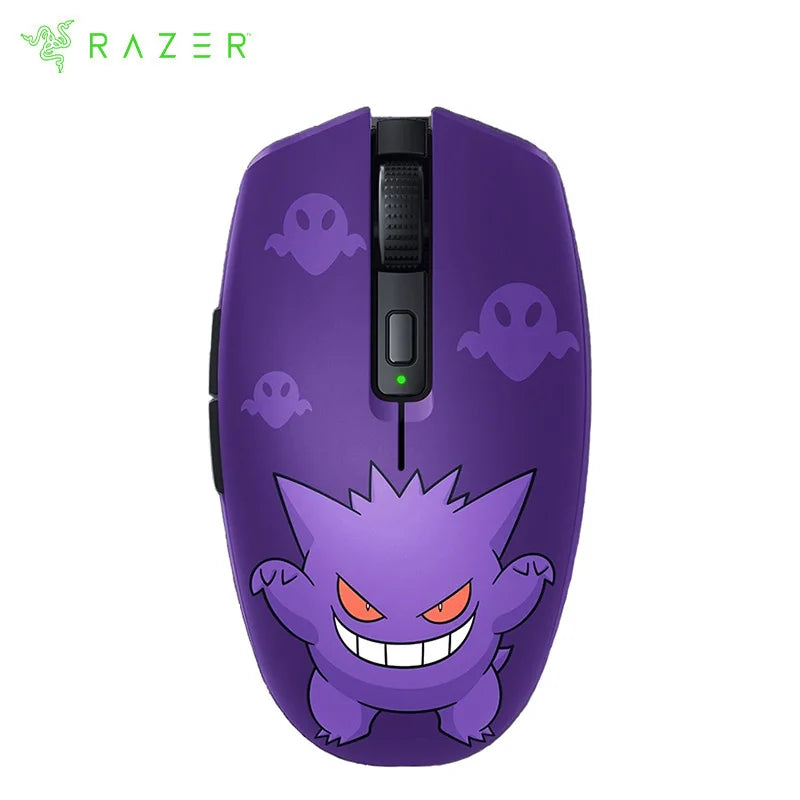 New Razer Pokemon Gengar Edition Orochi V2 Wireless Mouse Up to 950hrs Battery Life Mechanical Mouse Switches 2 Wireless Modes