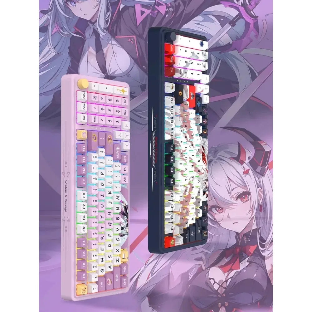 REDRAGON KS99 Bluetooth Triple Mode Customized Mechanical Keyboard RGB  Full Key Hot Swap Gasket Construct PBT Keycaps Ergonomic