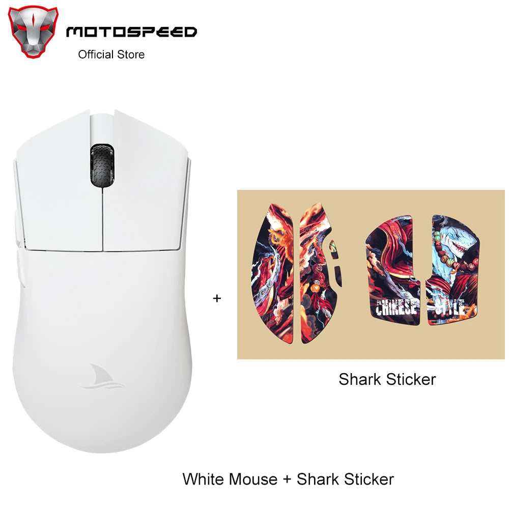 Motospeed Darmoshark M3 Bluetooth Wireless Gaming Mouse 26000DPI PAM3395 Optical Sensor Computer Office Mouse TTC For Laptop PC